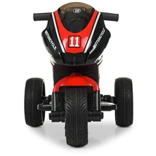 Детский мотоцикл M 4135EL-3 красный Yamaha с двумя моторами фото 14