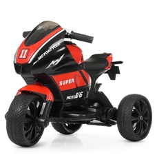 Детский мотоцикл M 4135EL-3 красный Yamaha с двумя моторами фото 37