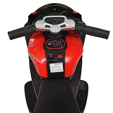 Детский мотоцикл M 4135EL-3 красный Yamaha с двумя моторами фото 54