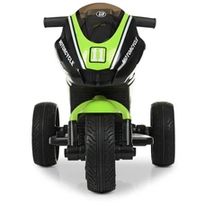 Детский мотоцикл M 4135EL-5 зеленый Yamaha с двумя моторами фото 14