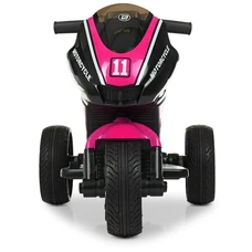 Детский мотоцикл M 4135EL-8 розовый Yamaha с двумя моторами фото 14