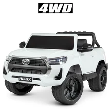 Детский электромобиль джип M 4919EBLR-1 белый Toyota с четырьмя моторами фото 22