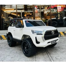 Детский электромобиль джип M 4919EBLR-1 белый Toyota с четырьмя моторами фото 63