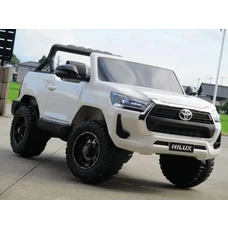 Детский электромобиль джип M 4919EBLR-1 белый Toyota с четырьмя моторами фото 86