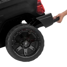 Детский электромобиль джип M 4919EBLRS-2 черный Toyota в автопокраске фото 28