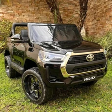 Детский электромобиль джип M 4919EBLRS-2 черный Toyota в автопокраске фото 21