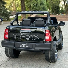 Детский электромобиль джип M 4919EBLRS-2 черный Toyota в автопокраске фото 37