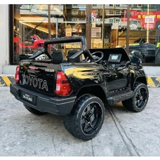 Детский электромобиль джип M 4919EBLRS-2 черный Toyota в автопокраске фото 41