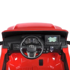Детский электромобиль джип M 4919EBLRS-3 красный Toyota в автопокраске фото 16