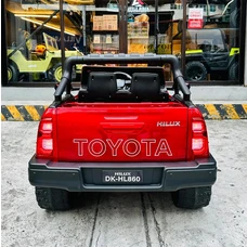 Детский электромобиль джип M 4919EBLRS-3 красный Toyota в автопокраске фото 21