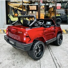 Детский электромобиль джип M 4919EBLRS-3 красный Toyota в автопокраске фото 37
