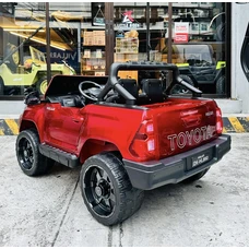 Детский электромобиль джип M 4919EBLRS-3 красный Toyota в автопокраске фото 54