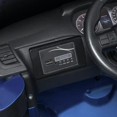 Детский электромобиль джип M 4919EBLRS-4 синий Toyota в автопокраске фото 11