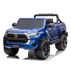 Детский электромобиль джип M 4919EBLRS-4 синий Toyota в автопокраске фото 22