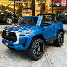 Детский электромобиль джип M 4919EBLRS-4 синий Toyota в автопокраске фото 37
