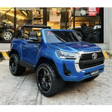Детский электромобиль джип M 4919EBLRS-4 синий Toyota в автопокраске фото 63
