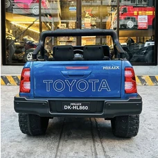 Детский электромобиль джип M 4919EBLRS-4 синий Toyota в автопокраске фото 71
