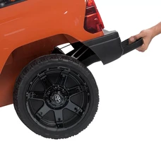 Детский электромобиль джип M 4919EBLRS-7 оранжевый Toyota в автопокраске фото 31