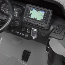 Детский электромобиль джип M 4919EBLRS-11 серый Toyota в автопокраске фото 16