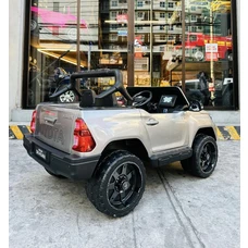 Детский электромобиль джип M 4919EBLRS-11 серый Toyota в автопокраске фото 41