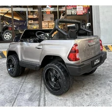 Детский электромобиль джип M 4919EBLRS-11 серый Toyota в автопокраске фото 54