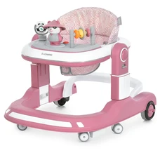 Детские ходунки El Camino Ursa ME 1200 Pink розовые 2 в 1 пушер