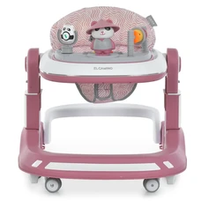 Детские ходунки El Camino Ursa ME 1200 Pink розовые 2 в 1 пушер фото 14