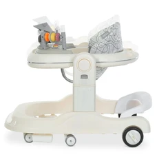 Детские ходунки El Camino Ursa ME 1200 White белые 2 в 1 пушер фото 21