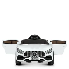 Детский электромобиль M 4612EBLR-1 белый Mercedes с мягким сиденьем фото 15