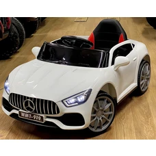 Детский электромобиль M 4612EBLR-1 белый Mercedes с мягким сиденьем фото 21