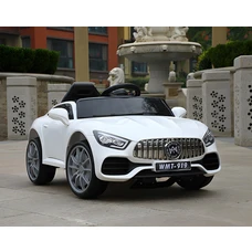 Детский электромобиль M 4612EBLR-1 белый Mercedes с мягким сиденьем фото 54