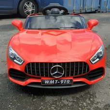 Детский электромобиль M 4612EBLR-3 красный Mercedes с мягким сиденьем фото 14