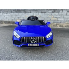 Детский электромобиль M 4612EBLR-4 синий Mercedes с мягким сиденьем фото 14