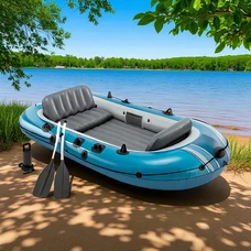 Надувная лодка Intex 66324 четырехместная 315 х 165 х 43 см
