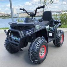 Детский квадроцикл M 4081EBLRS-18 камуфляж с пультом