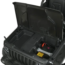 Детский электромобиль джип M 4960EBLR-2(24V) черный с мягким сиденьем фото 92