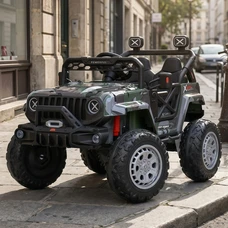 Детский электромобиль джип M 4960EBLRS-18(24V) камуфляж с мягким сиденьем