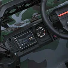 Детский электромобиль джип M 4960EBLRS-18(24V) камуфляж с мягким сиденьем фото 16