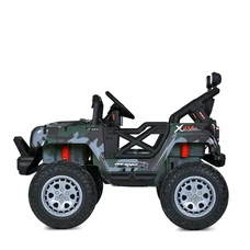 Детский электромобиль джип M 4960EBLRS-18(24V) камуфляж с мягким сиденьем фото 41