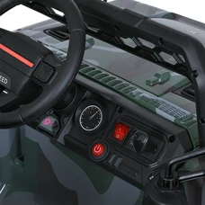 Детский электромобиль джип M 4960EBLRS-18(24V) камуфляж с мягким сиденьем фото 92