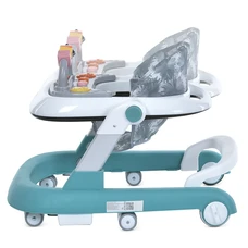 Детские ходунки El Camino Multiway ME 1163 Mint мятные 2 в 1 пушер фото 37