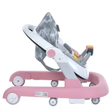 Детские ходунки El Camino Multiway ME 1163 Pink розовые 2 в 1 пушер фото 21