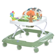 Детские ходунки Bambi M 6134-5 зеленые с музыкой и светом