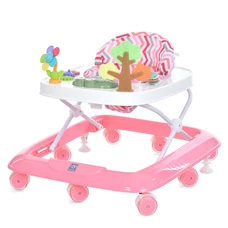 Детские ходунки Bambi M 6134-8 розовые с музыкой и светом