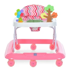 Детские ходунки Bambi M 6134-8 розовые с музыкой и светом фото 14