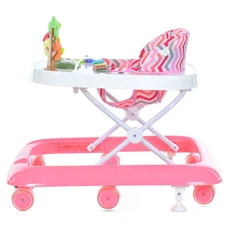 Детские ходунки Bambi M 6134-8 розовые с музыкой и светом фото 21