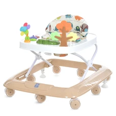 Детские ходунки Bambi M 6134-13 бежевые с музыкой и светом