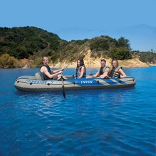 Надувная лодка Intex 68325 пятиместная 366 х 168 х 43 см фото 54
