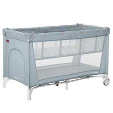 Манеж Carrello Piccolo+ CRL-18102 Ash Grey серый с двойным дном