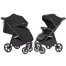 Прогулочная коляска Carrello Bravo CRL-5515 Pure Black черная фото 21